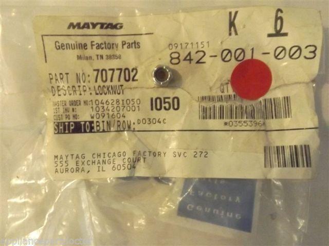 JENN AIR KENMORE MAGIC CHEF STOVE 707702 Y707702 Locknut NEW IN BAG JENN AIR KENMORE MAGIC CHEF STOVE 707702 Y707702 Locknut NEW IN BAG